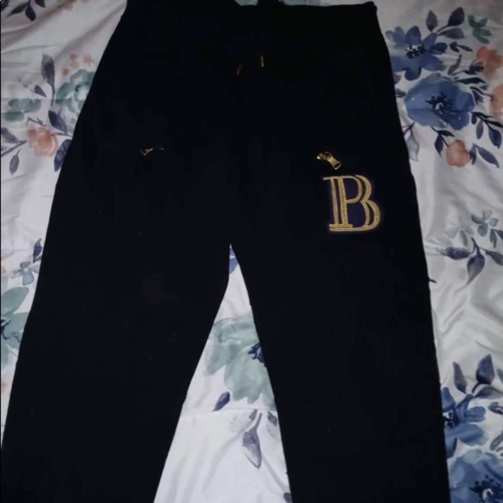 Black Pierre Balmain sweatpants